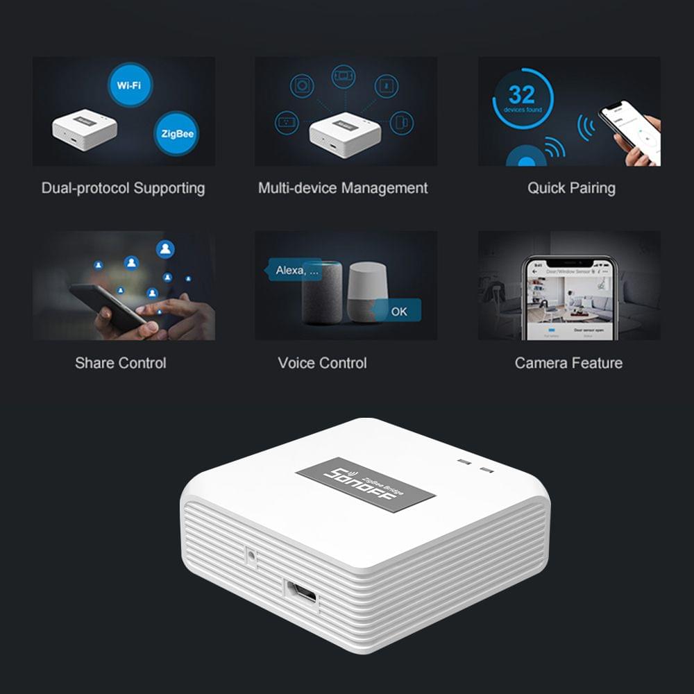 SONOFF ZBBridge Smart Zigbee Bridge Zigbee 3.0 APP Wireless