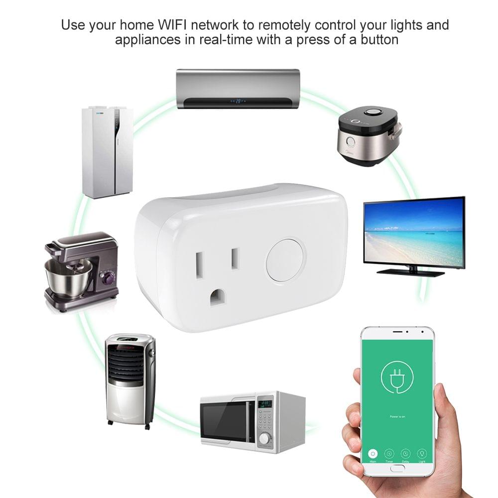 2PCS BroadLink BestCon SP4mini US Wifi Smart Mini Plug 15A