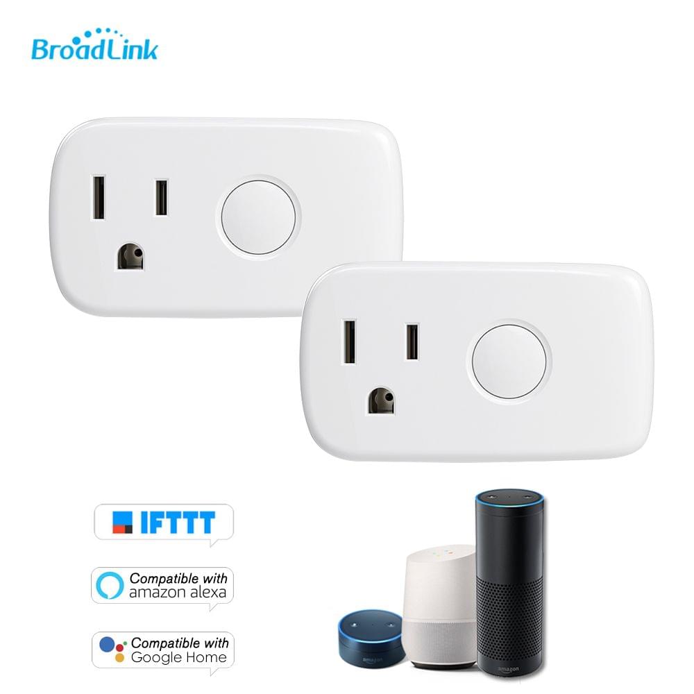 2PCS BroadLink BestCon SP4mini US Wifi Smart Mini Plug 15A