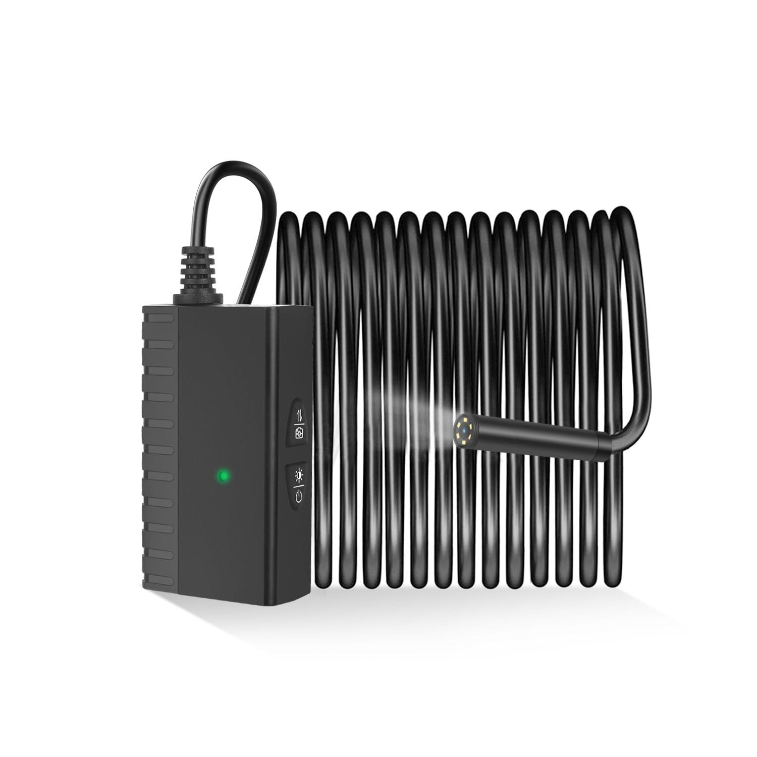Industrial Endoscope Snake Camera 5.5mm Borescope Camera HD - 10m