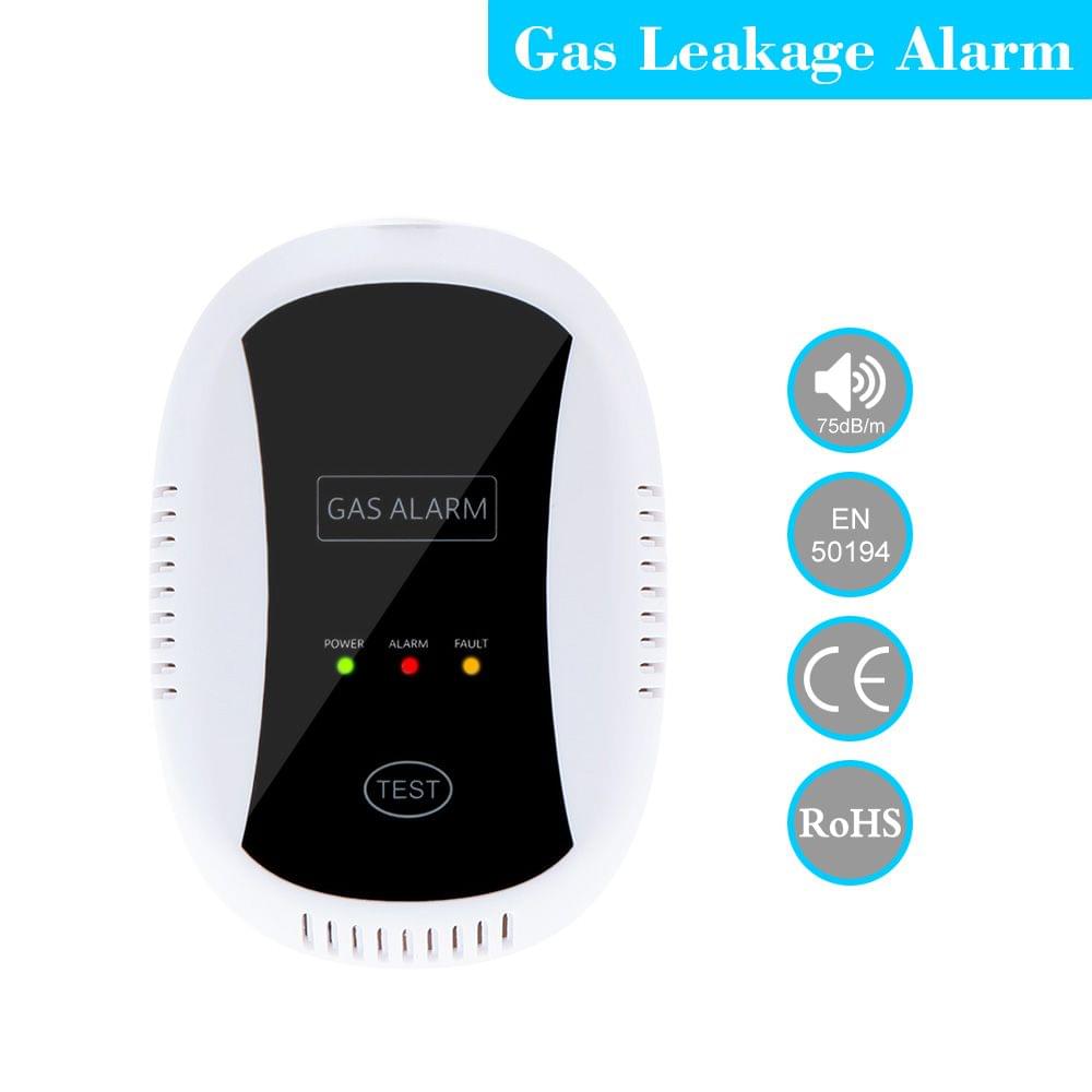 CE High Sensitive Combustible Natural Gas Leakage Alarm - 2