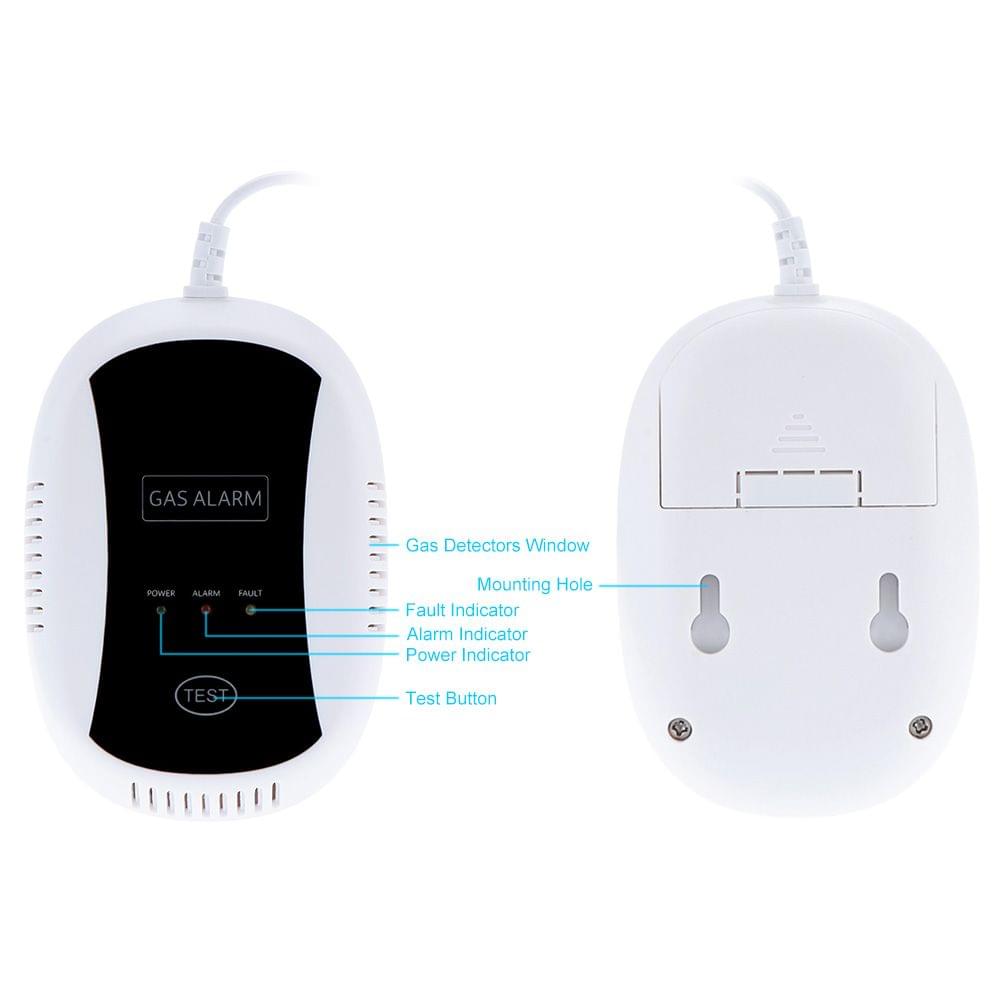 CE High Sensitive Combustible Natural Gas Leakage Alarm - 2