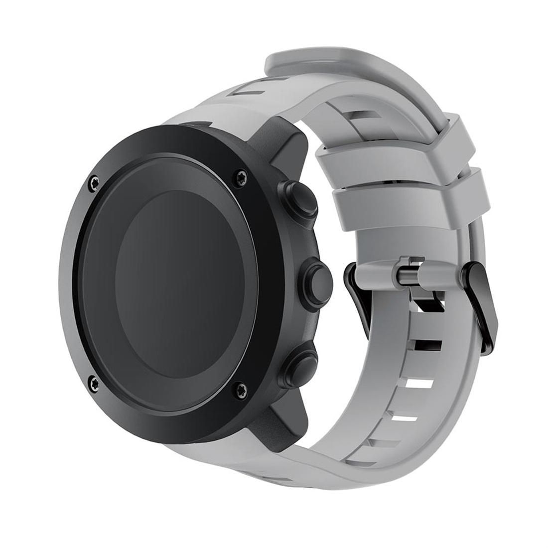 Smart Watch Silicone Wrist Strap Watchband for Suunto Ambit3 Vertical (Grey)