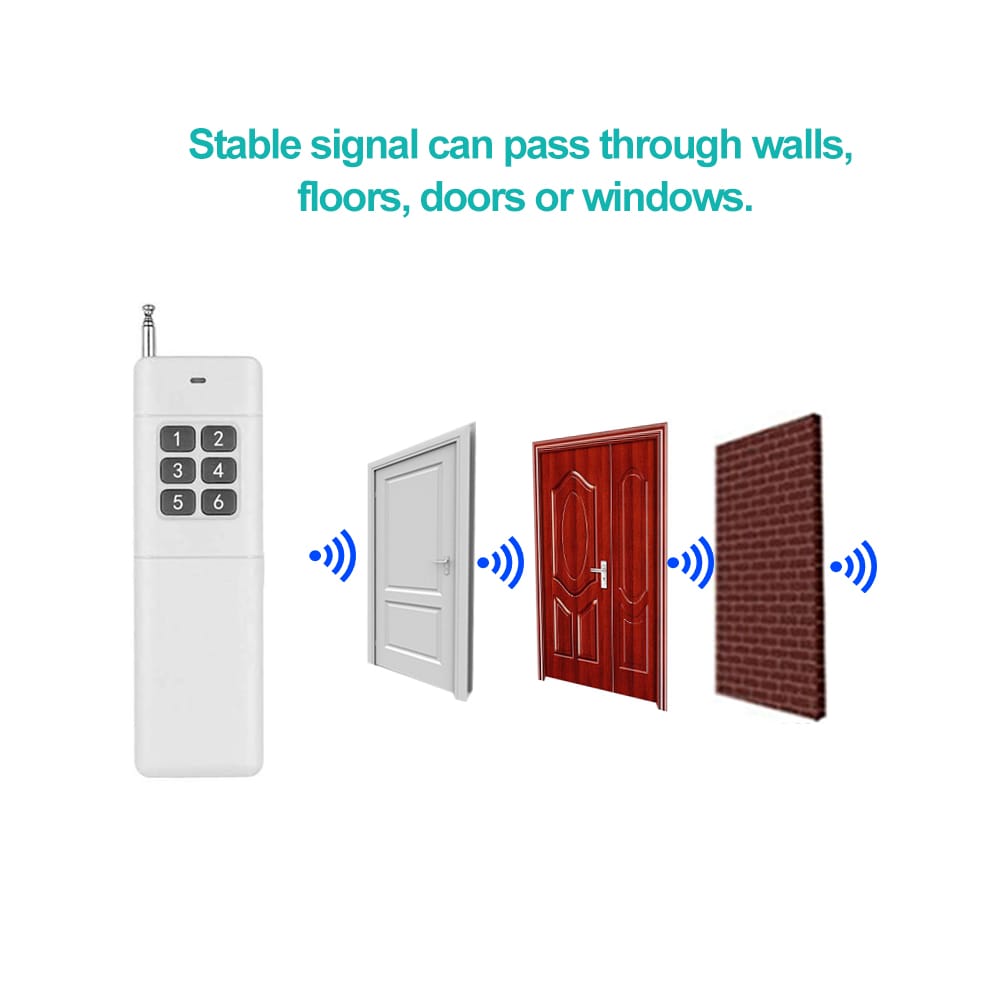 3000m Long Range Distance High Power 2CH Portable Remote