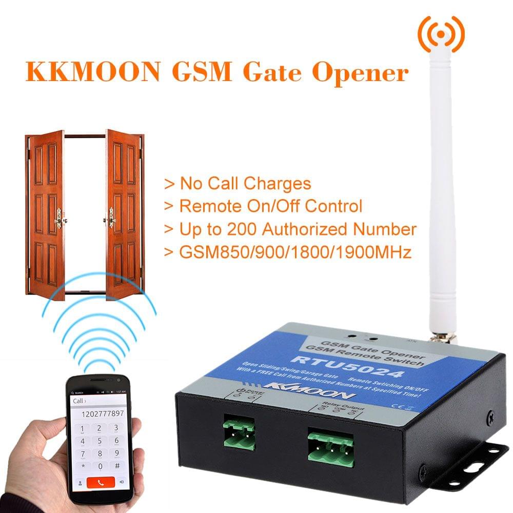 KKmoon? GSM Door Gate Opener Remote On/Off Switch Free Call