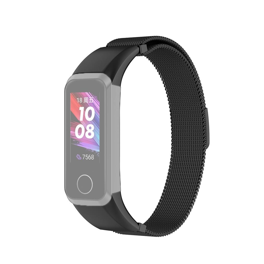 For Huawei Band 4  / Honor Band 5i  Milan Wrist Strap Watchband (Black)