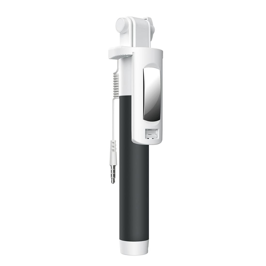 JOYROOM ZB14 Hand Grip Monopod Wired Control Telescoping Selfie Stick (Black)