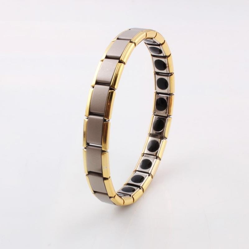 Fashion Stainless Steel Germanium Magnetic Health Bracelet Titanium Steel Jewelry?US Size:9, Diameter:6cm,Perimeter:19 cm