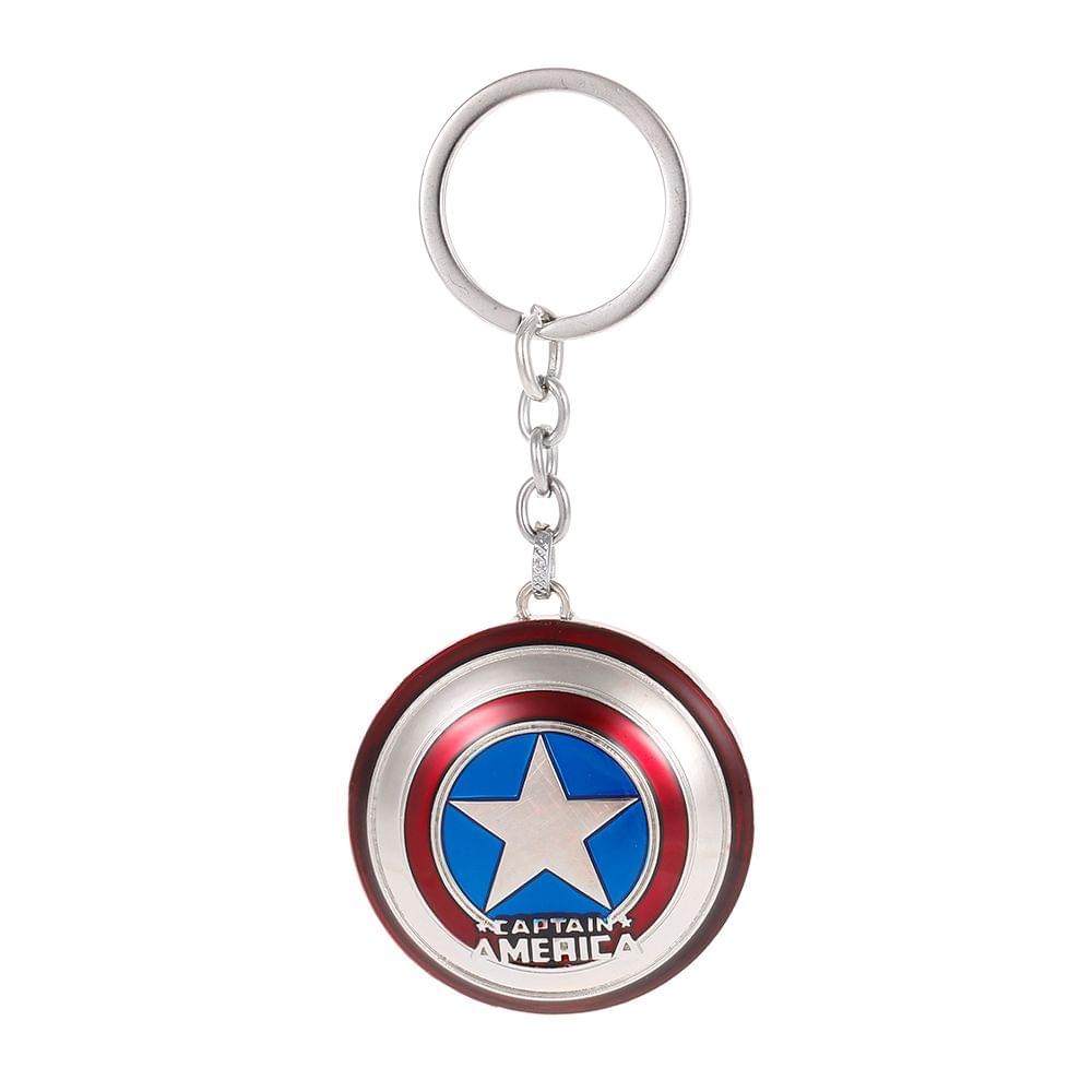Marvel The Avengers Key Ring Captain America's Shield Metal
