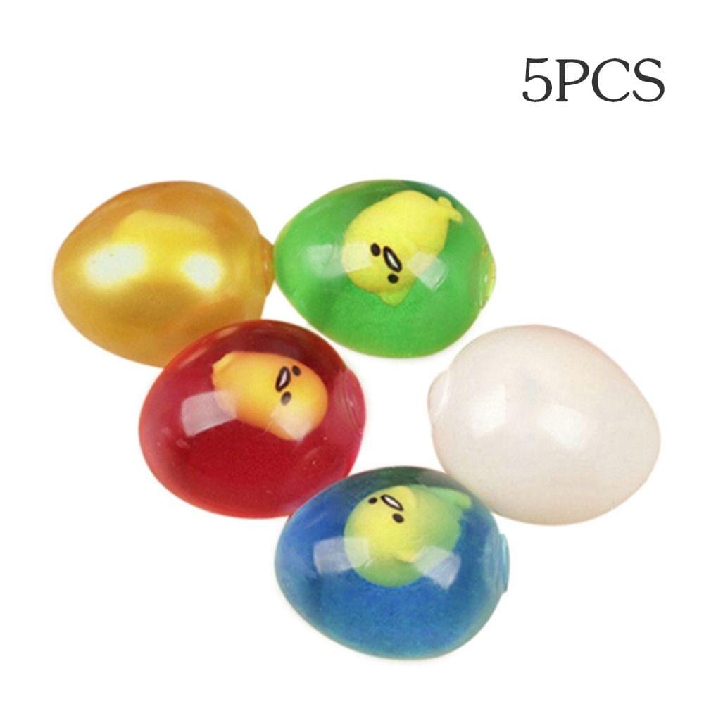 5pcs Colorful Squeeze Egg Decompression Scented Simulation - 13