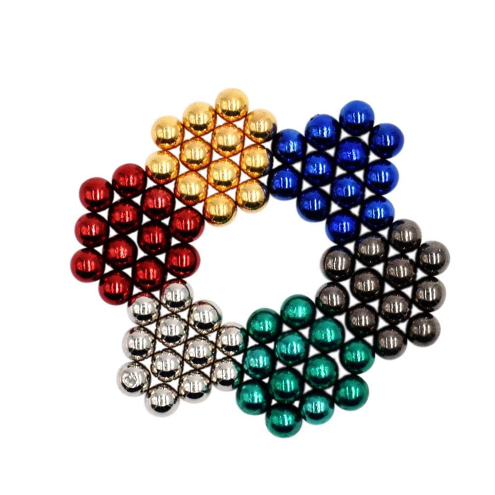 Multi-colored 5 mm NdFeB Magnetic Balls Magic Beads Spheres