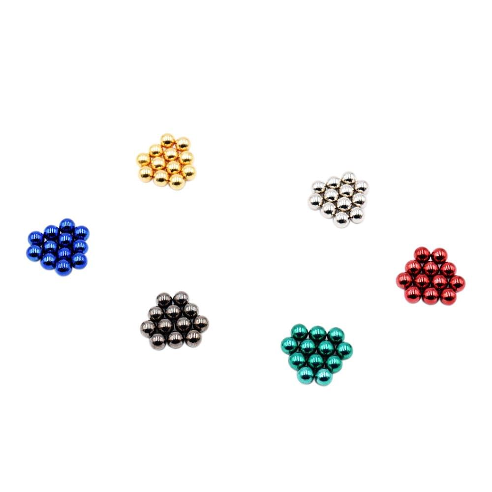 Multi-colored 5 mm NdFeB Magnetic Balls Magic Beads Spheres