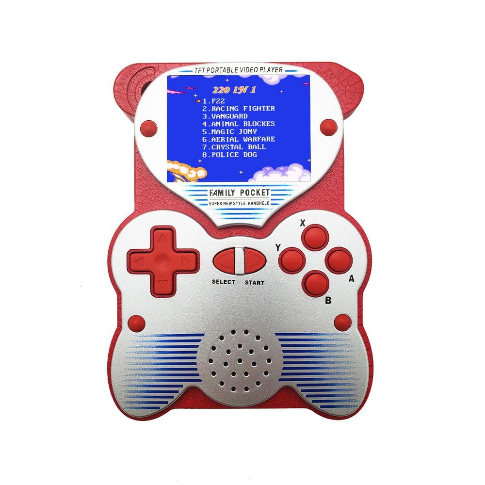 Handheld Game Console Retro Console with Built in 220 Games