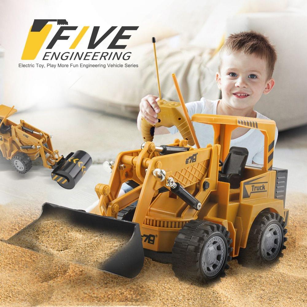 1:24 5CH Remote Control Electric Shovel Loader Construction - Shovel Loader