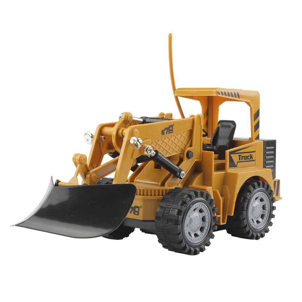 1:24 5CH Remote Control Electric Bulldozer Construction Car