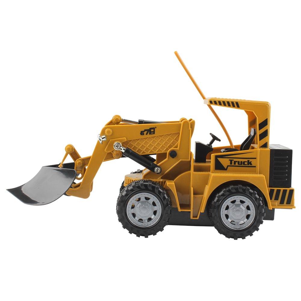 1:24 5CH Remote Control Electric Bulldozer Construction Car