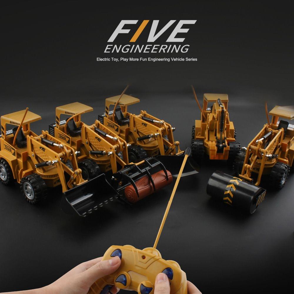 1:24 5CH Remote Control Electric Timber Grab Crawler