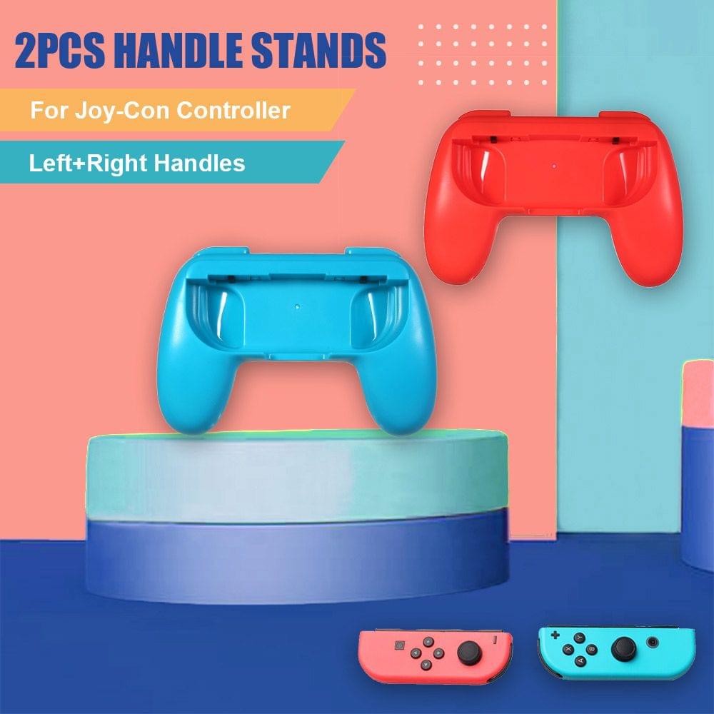 Compatible with Nintendo Switch Joy-con Controller 2PCS - 2pcs Red&Blue