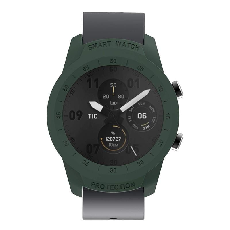 For Tic Watch Pro PC Protective Case (Army Green)