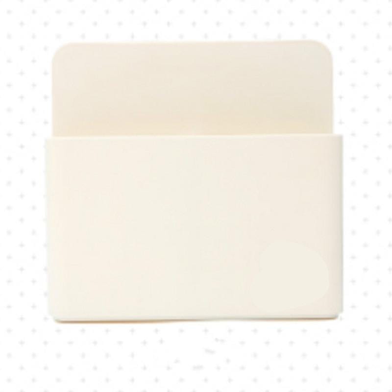 Magnetic Mounting Bracket Moved Flexibly Without Nail Storage Box (Milky)