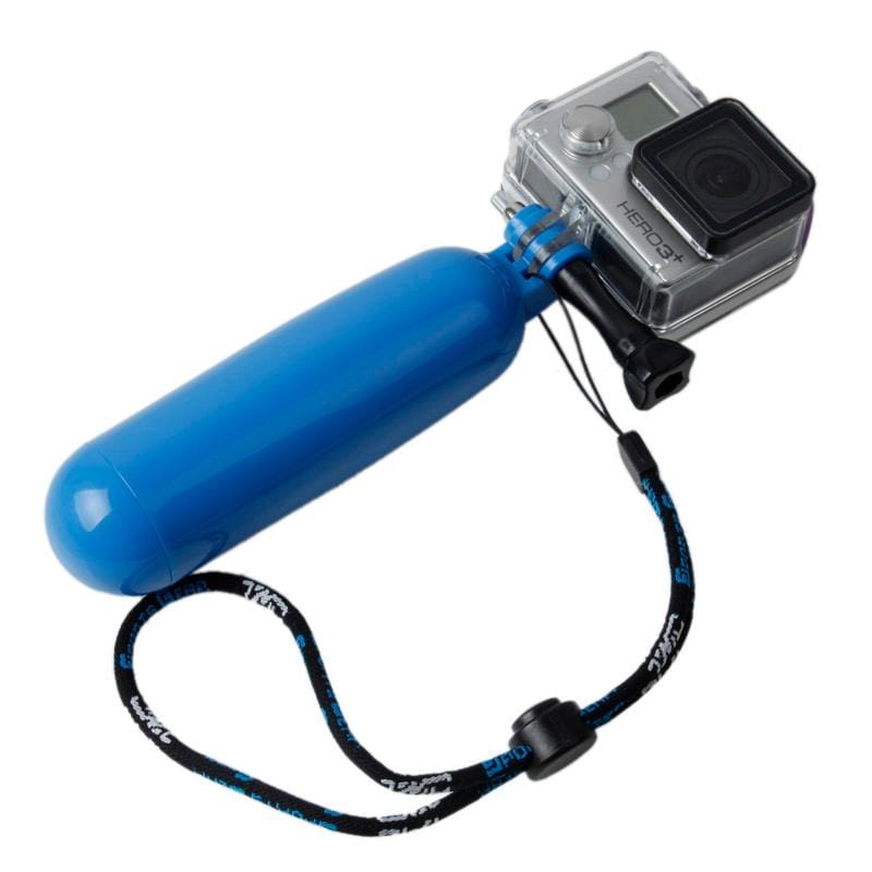 TMC Bobber Floating Hand Grip for GoPro  NEW HERO /HERO6   /5 /5 Session /4 Session /4 /3+ /3 /2 /1, Xiaoyi and Other Action Cameras (Magenta)