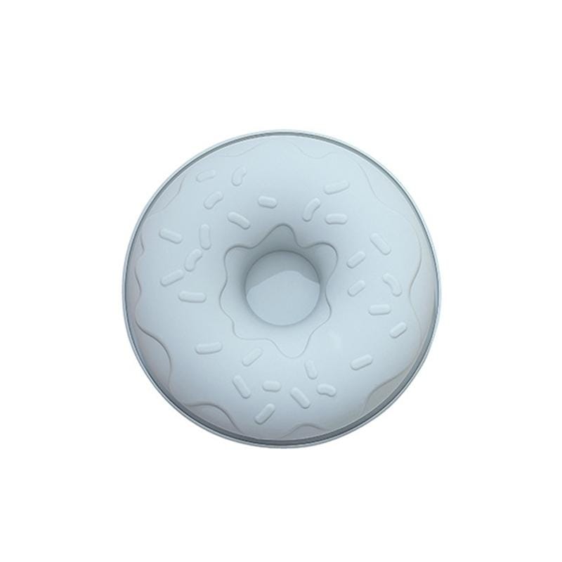 4 PCS DIY Baking Donut Silicone Cake Mold (Pink)