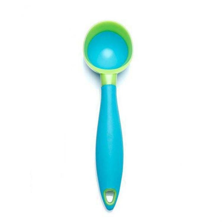 7 PCS Creative Ice Cream Spoon Watermelon Fruit Digging Spoon (Blue)