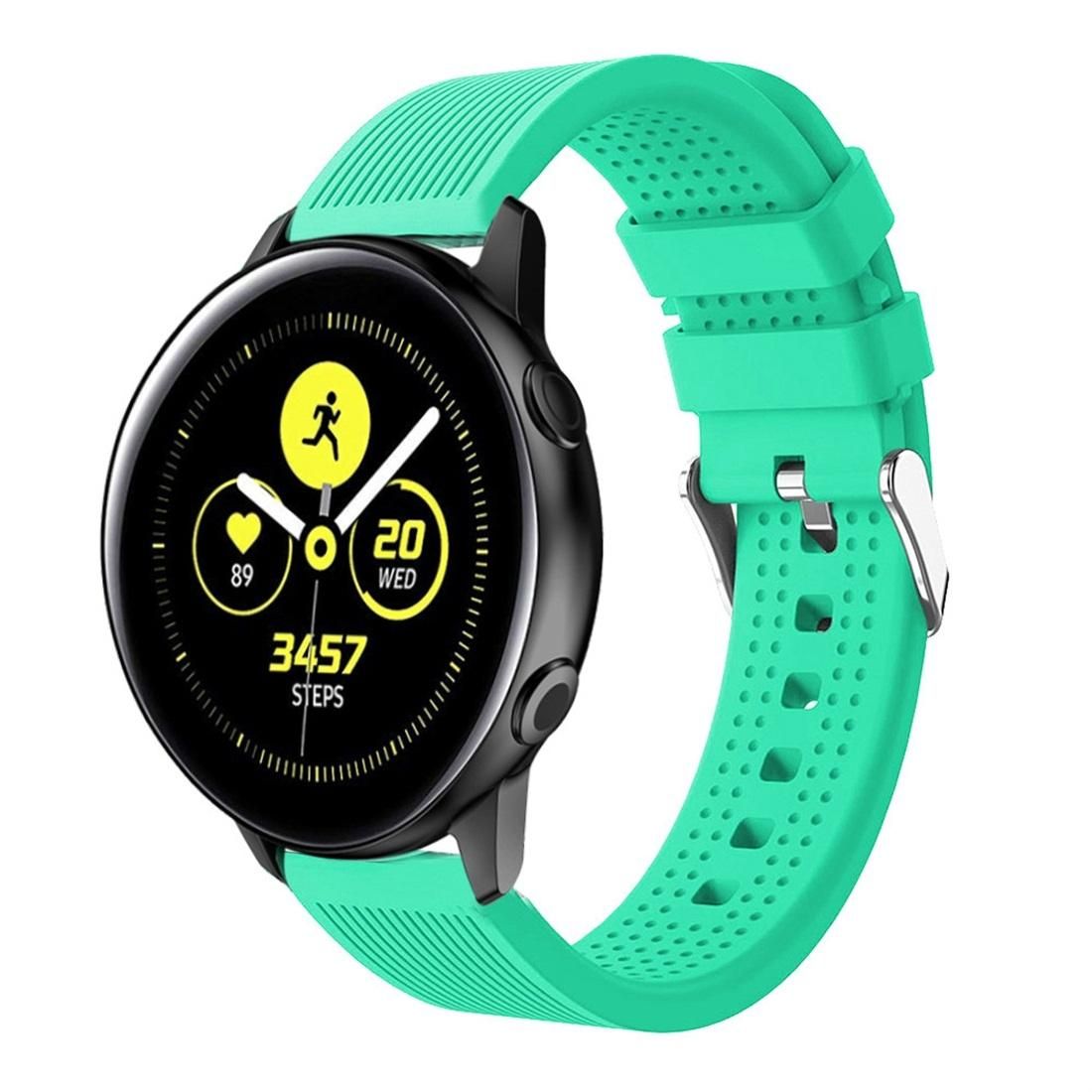 Smart Watch Silicone Wrist Strap Watchband for Garmin Vivoactive 3 (Mint Green)