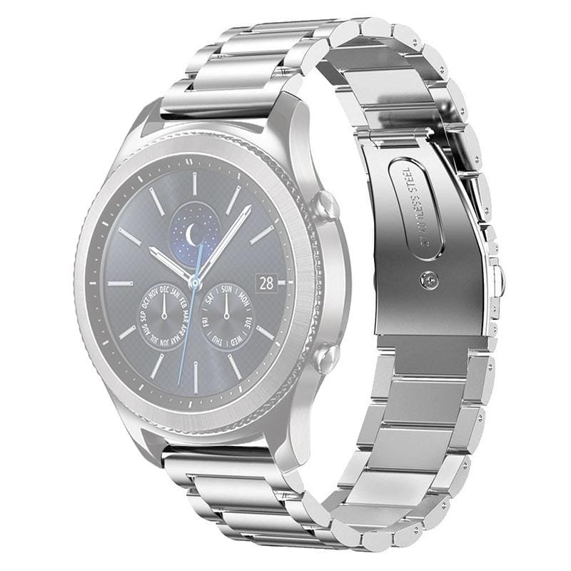 Stainless Steel Wrist Watch Band for Samsung Gear S3 22mm (Silver)