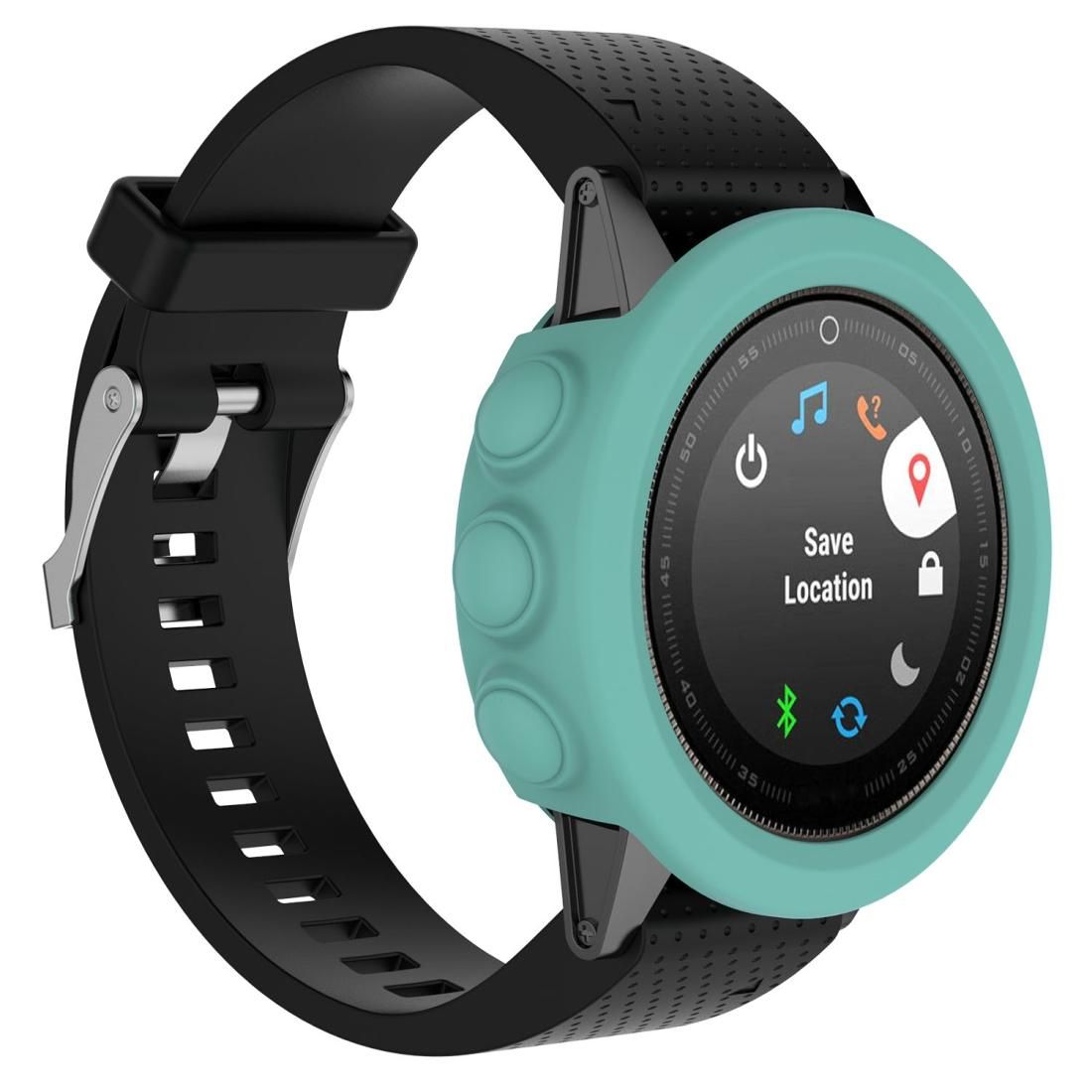 Smart Watch Silicone Protective Case, Host not Included for Garmin Fenix 5S (Mint Green)