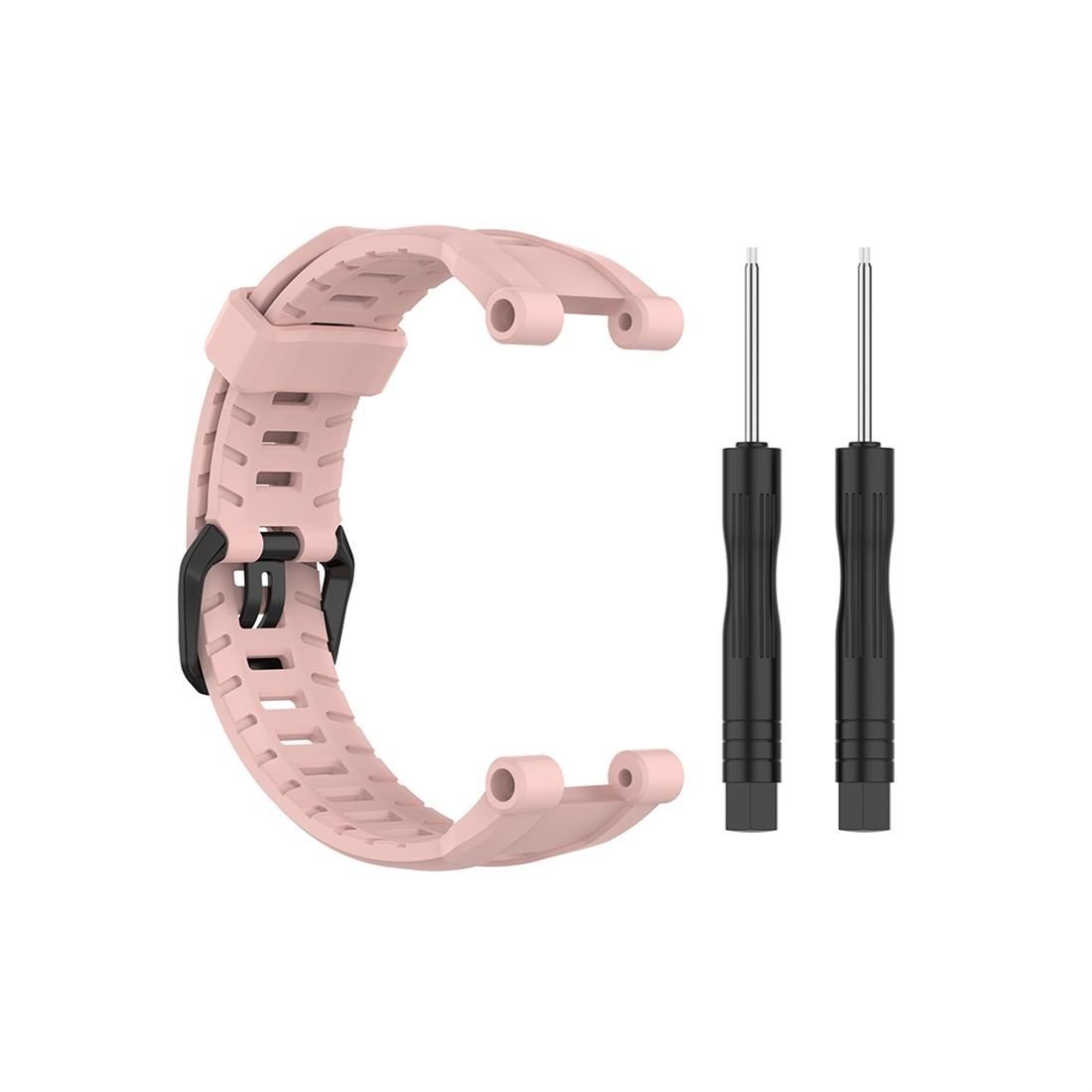 For Huami Amazfit Ares 1908 Silicone Replacement Strap Watchband (Pink)