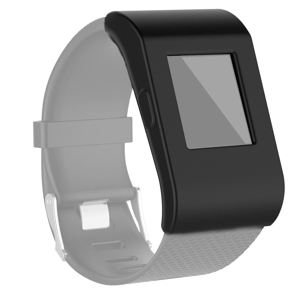 For Fitbit Surge Full Coverage Silicone Watch Case (Black)