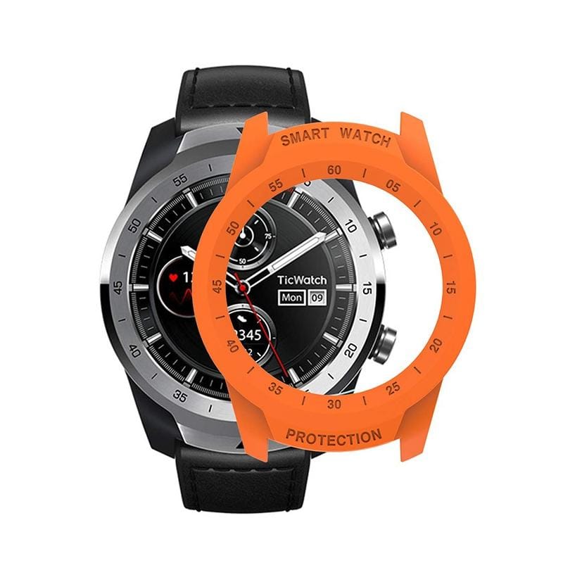 For Tic Watch Pro PC Protective Case (Orange)