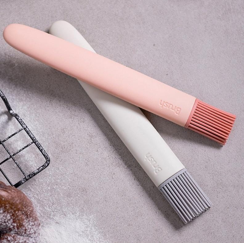 5 PCS Kitchen Brush Removable Silicone Oil Brush Baking Barbecue Brush Oil Tool Random Color Delivery