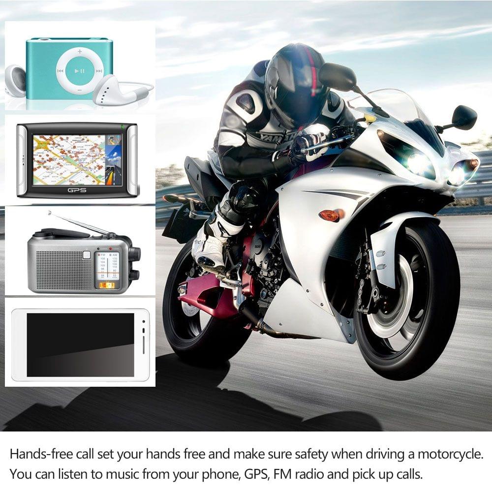 Freedconn TCOM-SC Motorcycle Helmet Bluetooth Intercom - US Plug