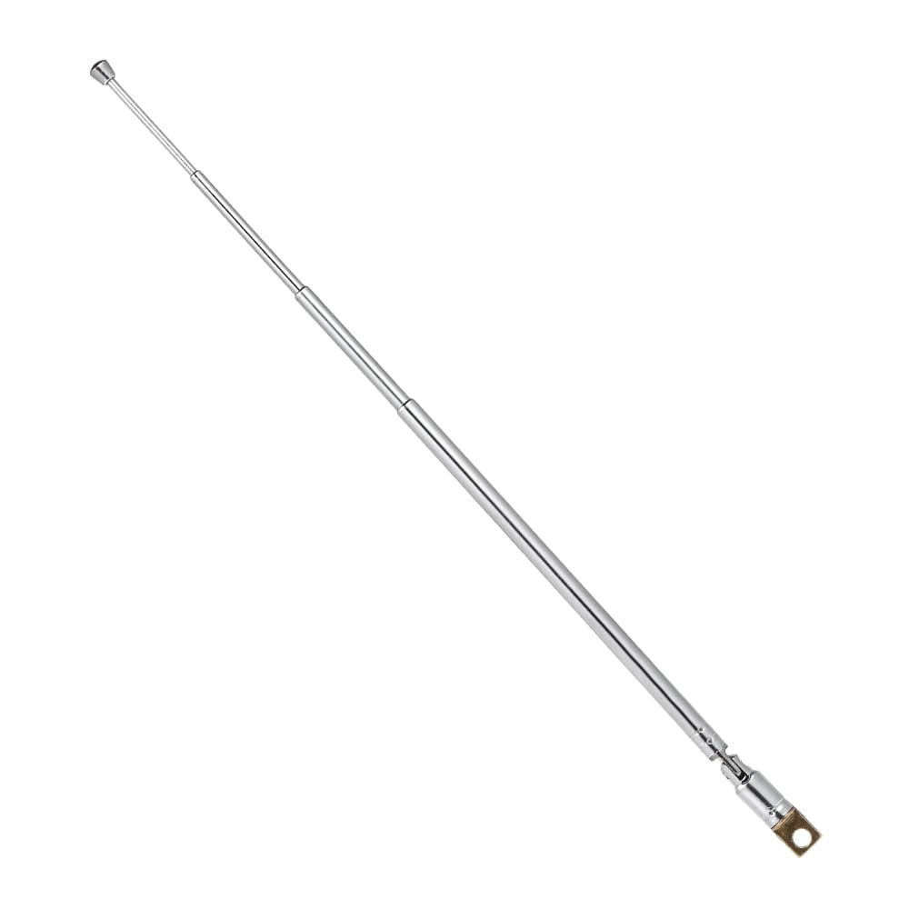 Telescopic FM Radio Antenna 4 Sections Chromium-plating