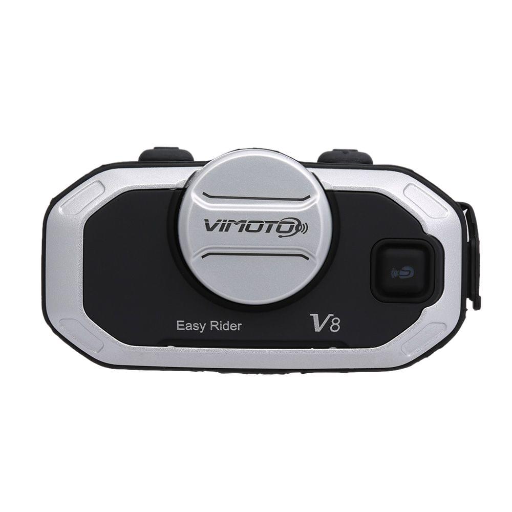 Vimoto V8 Motorcycle Helmet BT Intercom Headset IPX5