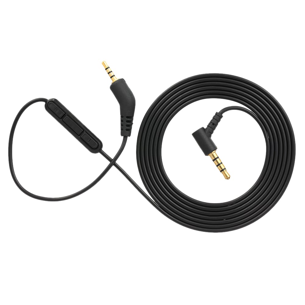 3.5mm to 2.5mm Audio Cable for BOSE QC3 with Mic Volume