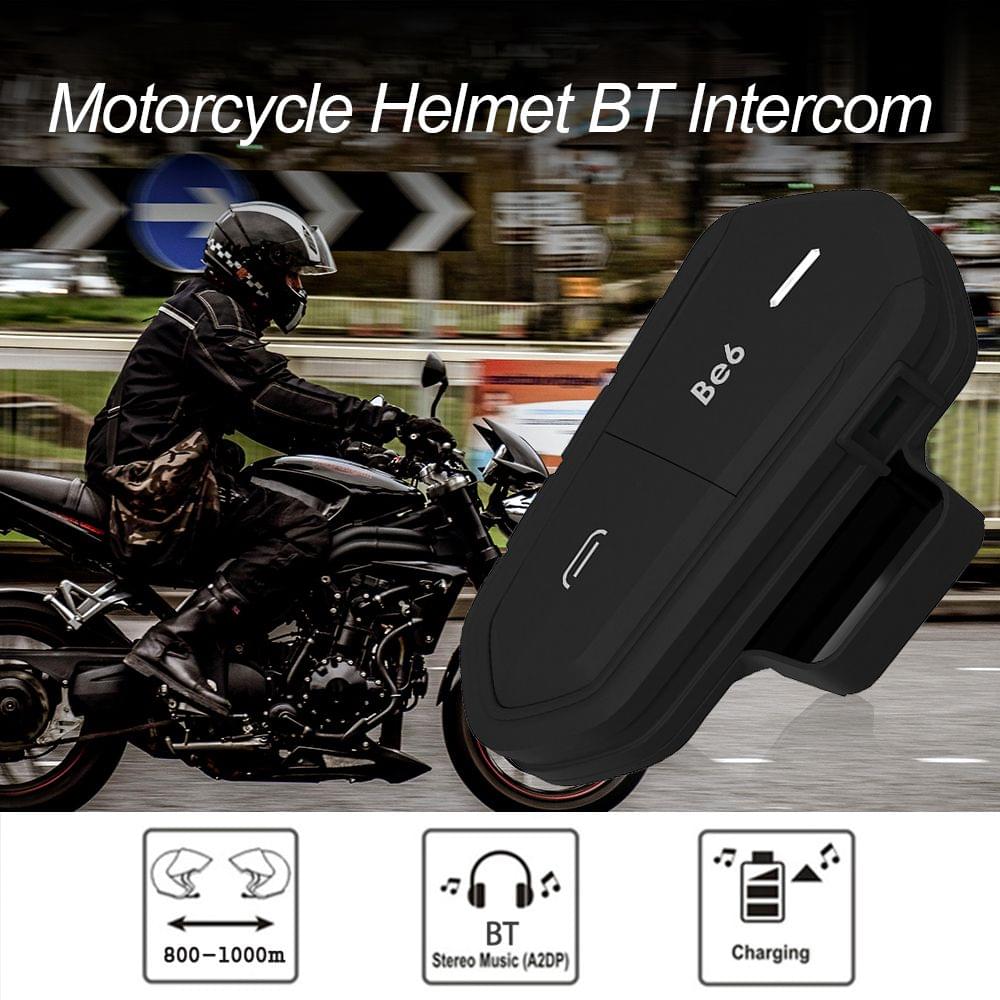 Bluetooth Motorcycle Helmet Intercom FM Radio Waterproof Ski