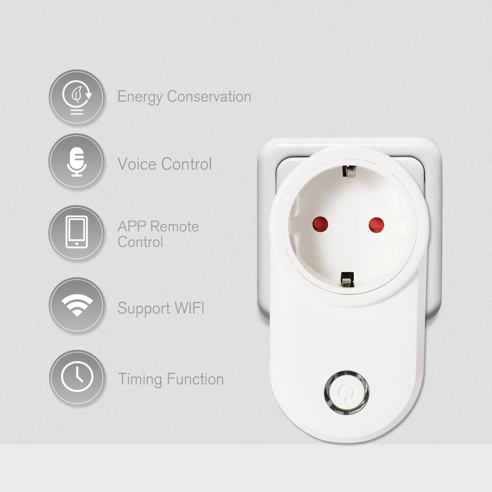 eWeLink Mini Smart WiFi Socket EU Type E Smart Plug Remote - EU-E