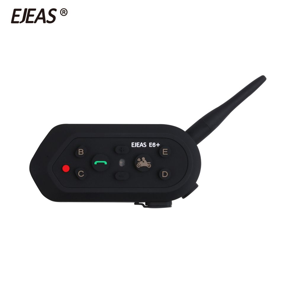 Uniqkart E6 Plus Bluetooth Motorcycle Intercom 1200m IP65