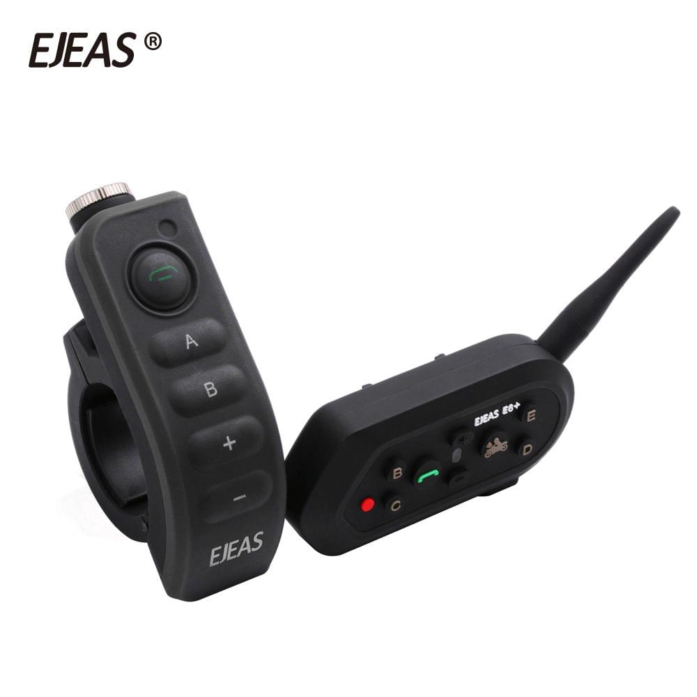 Uniqkart E6 Plus Bluetooth Motorcycle Intercom 1200m IP65