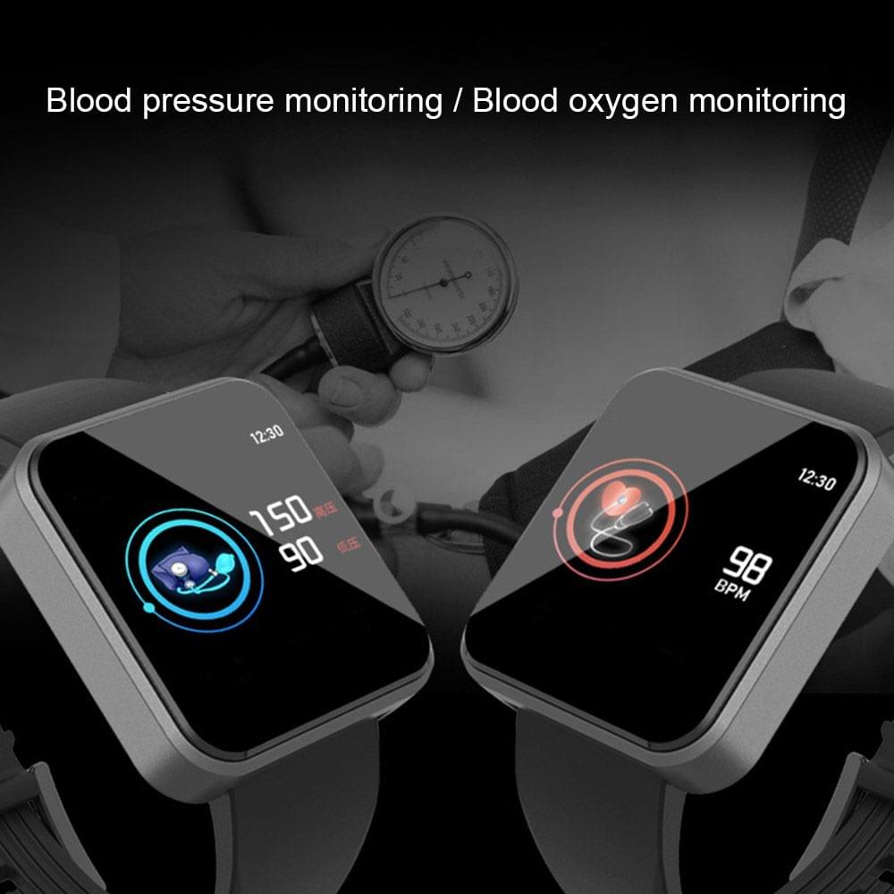 SX8 Smart Bracelet Heart Rate Monitor Smart Band Blood - TPU Strap