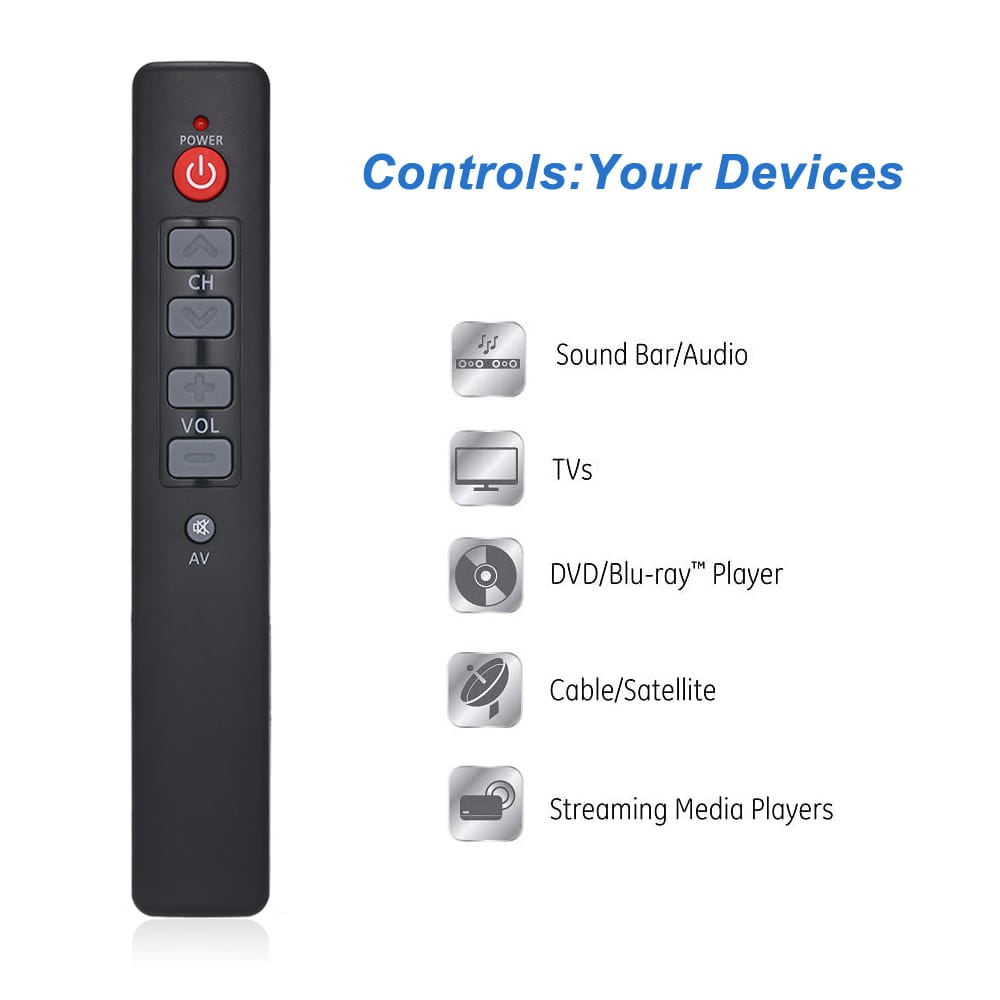 Universal Control Remote IR Learning Rmote Controller 6 Key