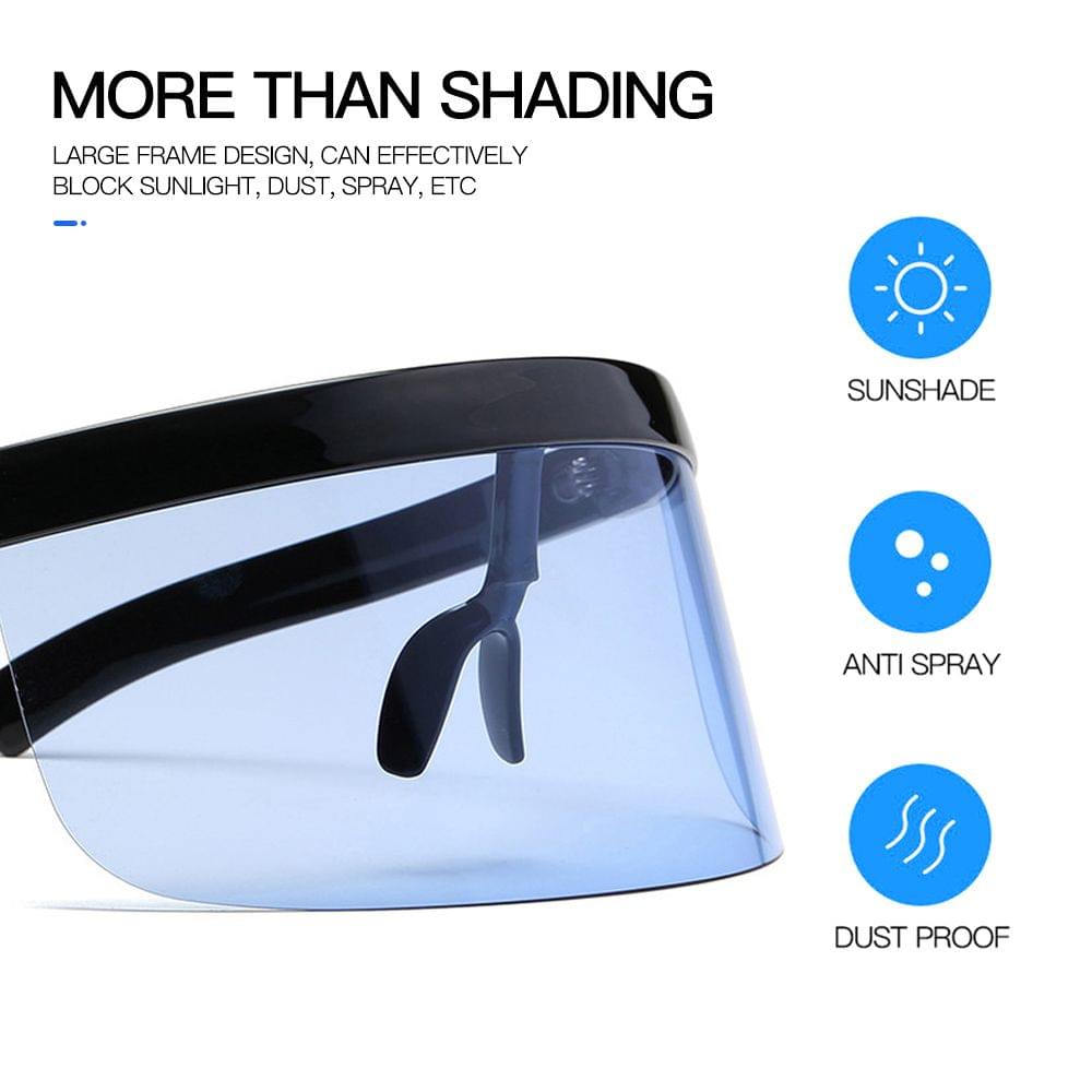 Face Shield Visor Sunglasses Oversize Safety Face Cover Half