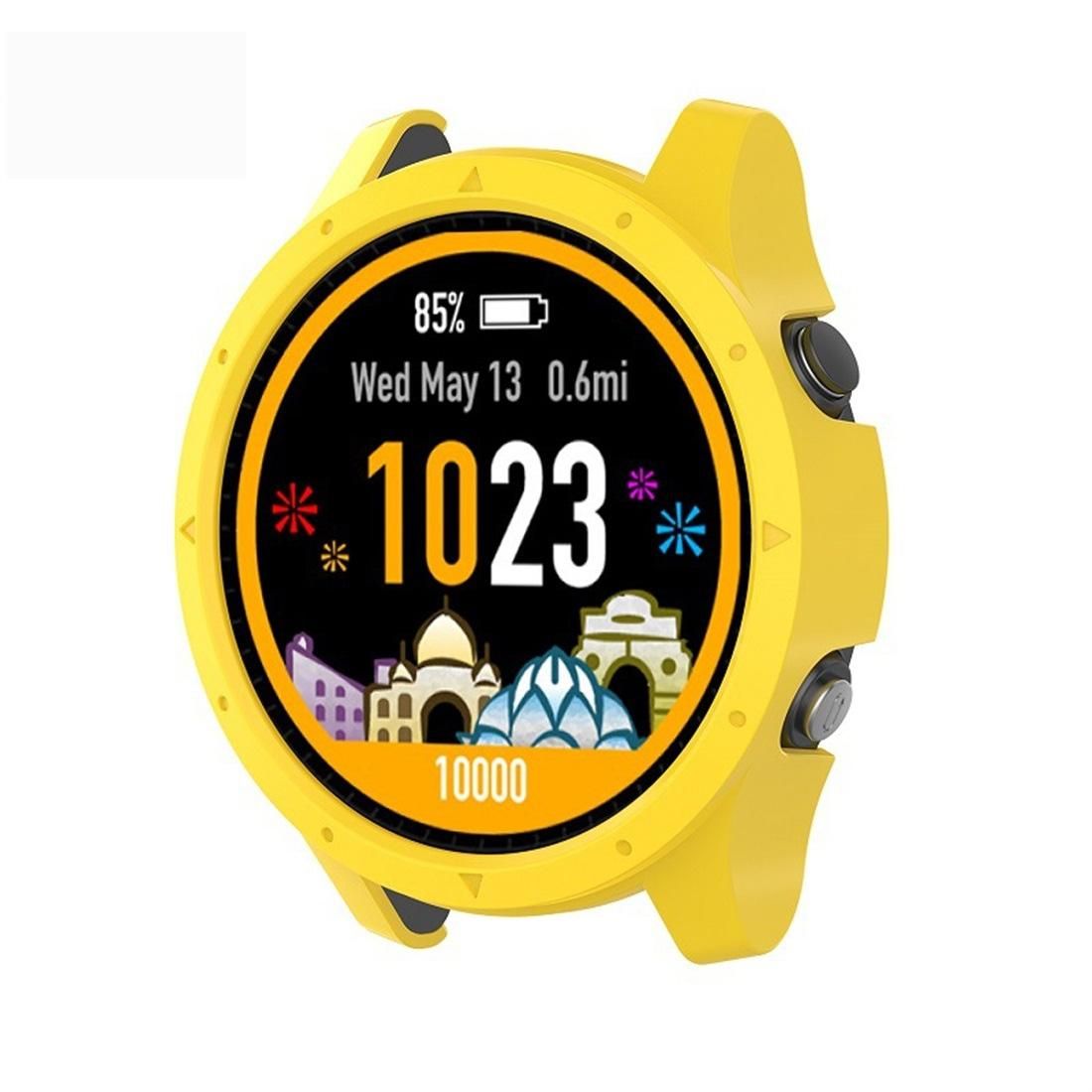 Smart Watch PC Protective Case for Garmin Forerunner 935 (Yellow)