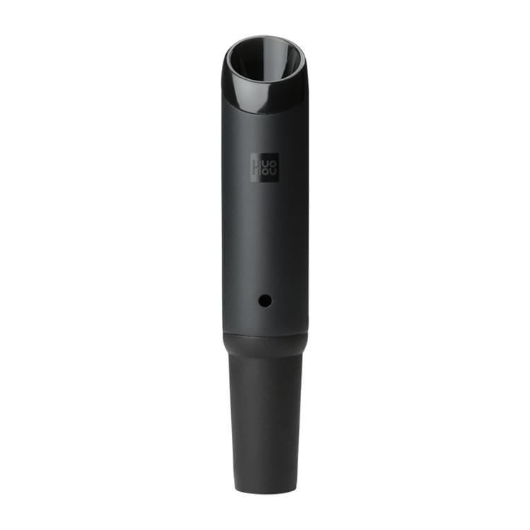 Original Xiaomi Youpin Huohou Red Wine Fast Decanter Pouring Tools Mini Wine Suction Bottle Air Filter Pourer Aerator (Black)