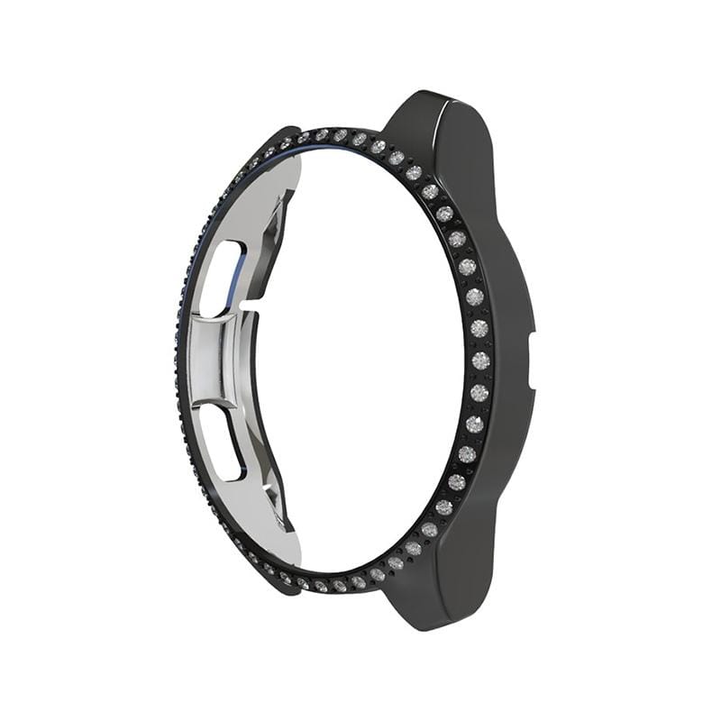 For Samsung Watch 42mm PC Diamond Watch Case (Black)