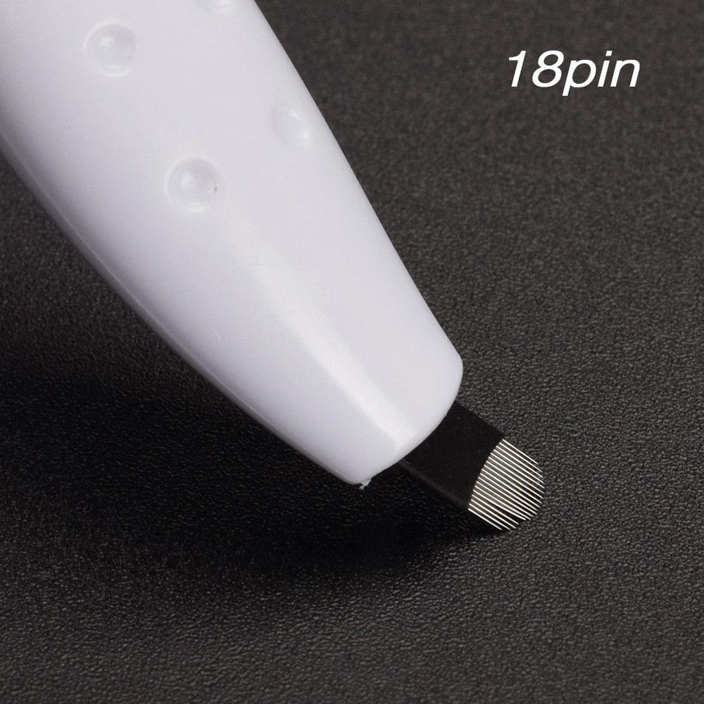 10pcs Eyebrow Tattoo Pens Tattoo Needles Microblading Pen