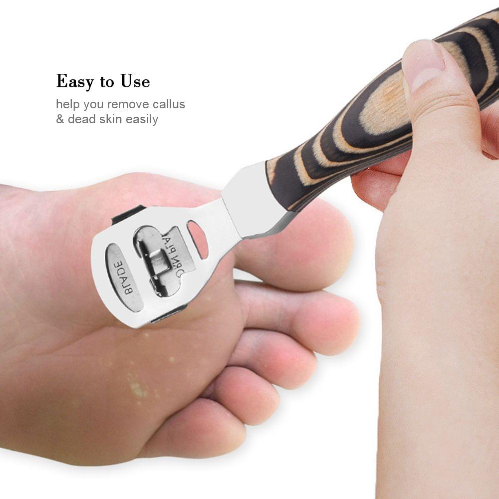 Stainless Steel Pedicure Tool for Foot Care Callus Remover